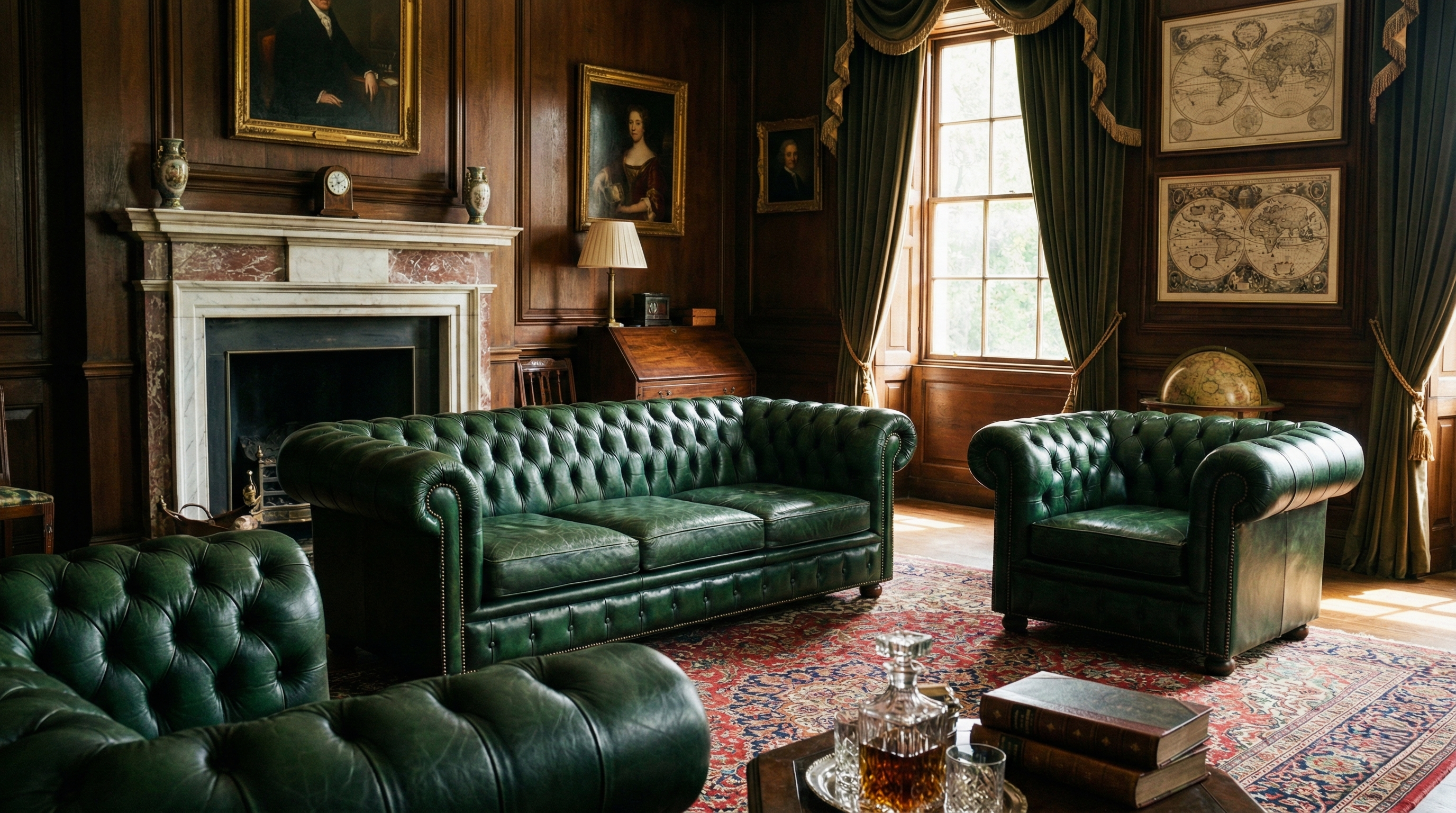 The Leather Chesterfield Sofa: An Anatomy of Taste