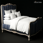 Blanc Cassé & Marine - A Louis XV Lit de Milieu