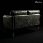 Brera Atelier Modernist Leather Sofa