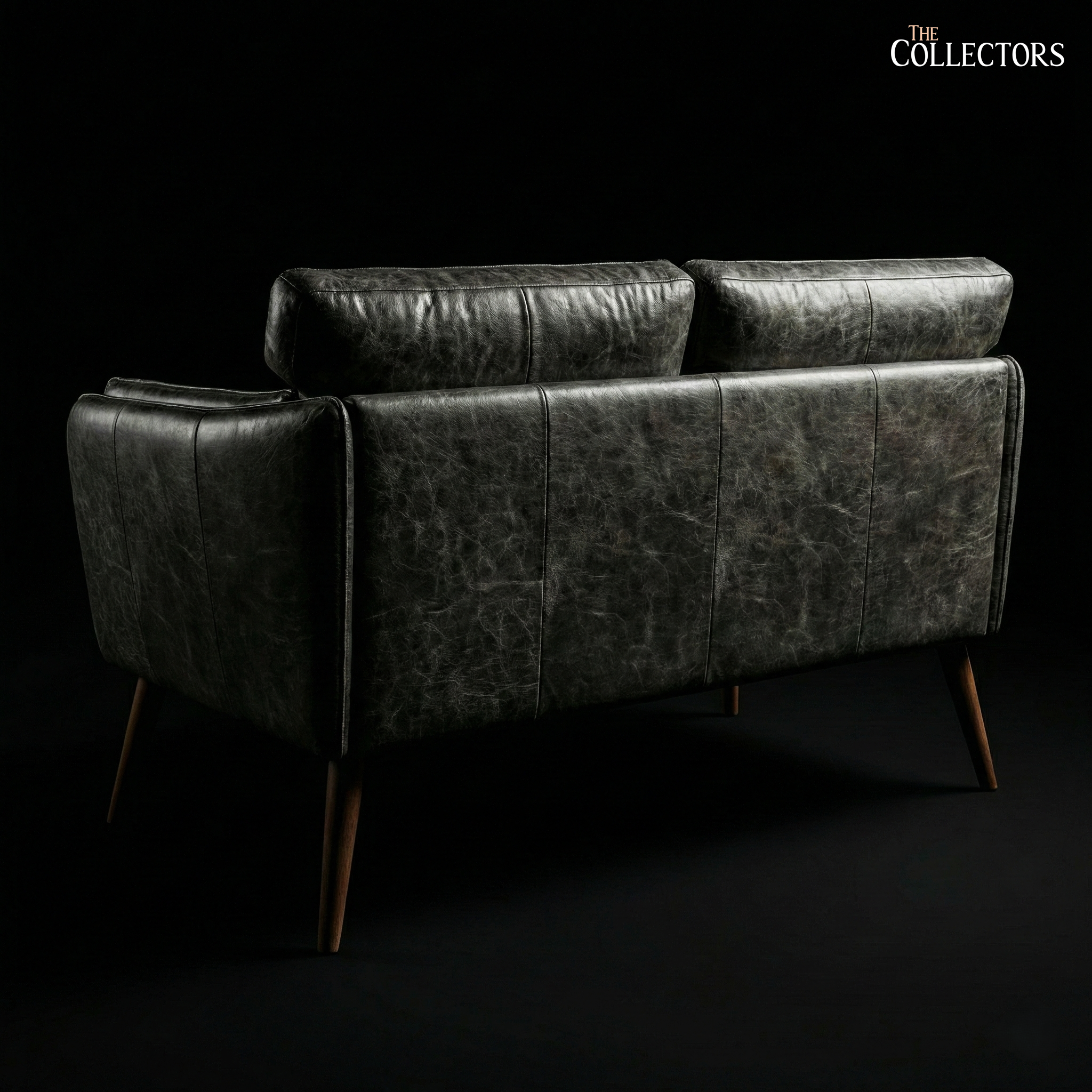 Brera Atelier Modernist Leather Sofa