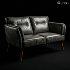 Brera Atelier Modernist Leather Sofa