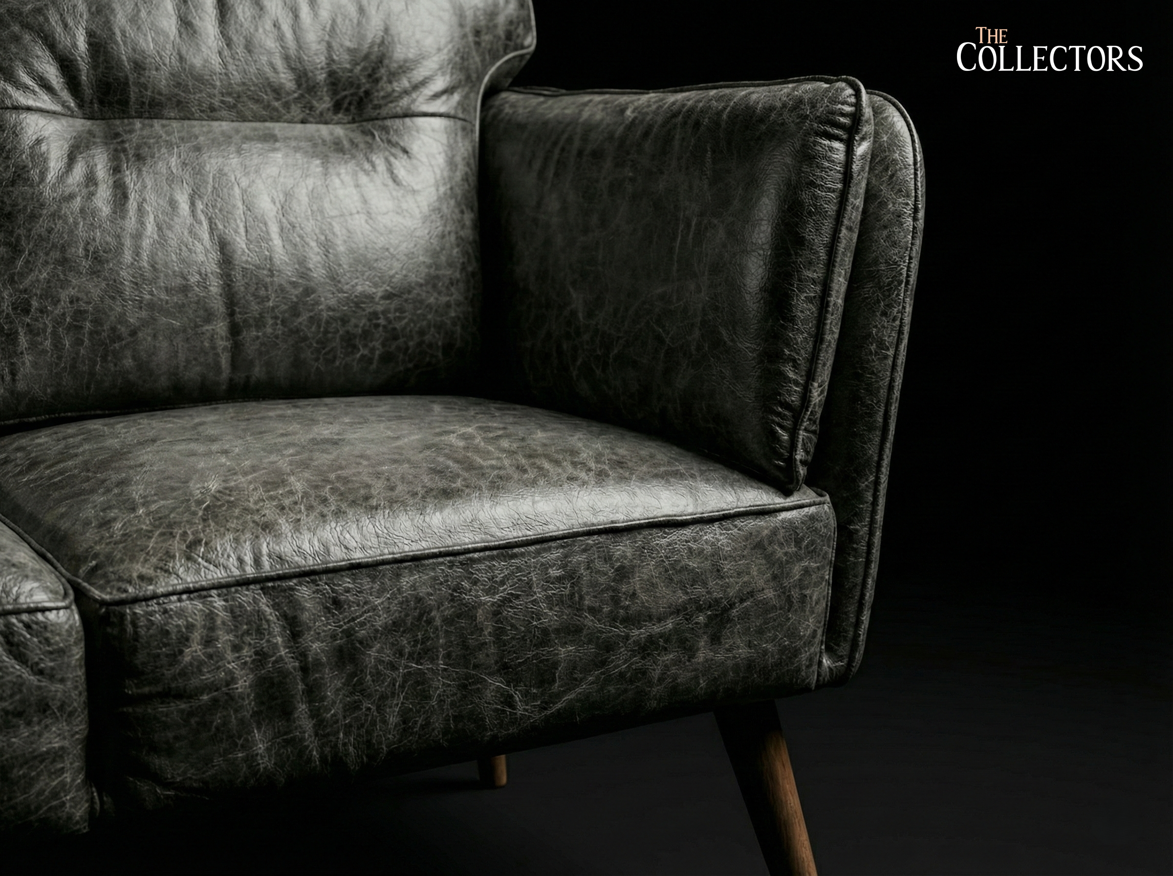 Brera Atelier Modernist Leather Sofa
