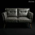 Brera Atelier Modernist Leather Sofa