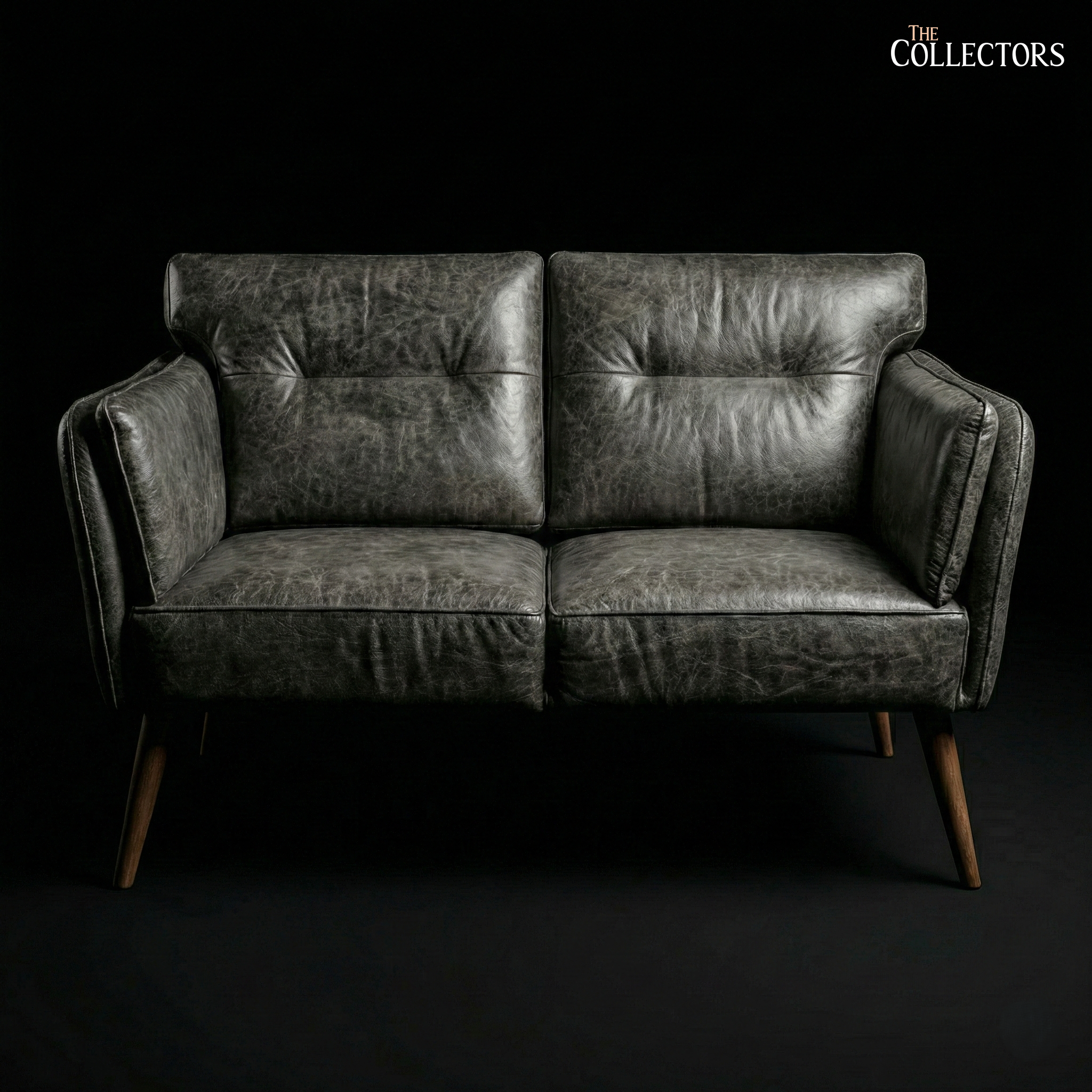 Brera Atelier Modernist Leather Sofa