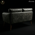 Brera Atelier Modernist Leather Sofa