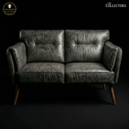 Brera Atelier Modernist Leather Sofa