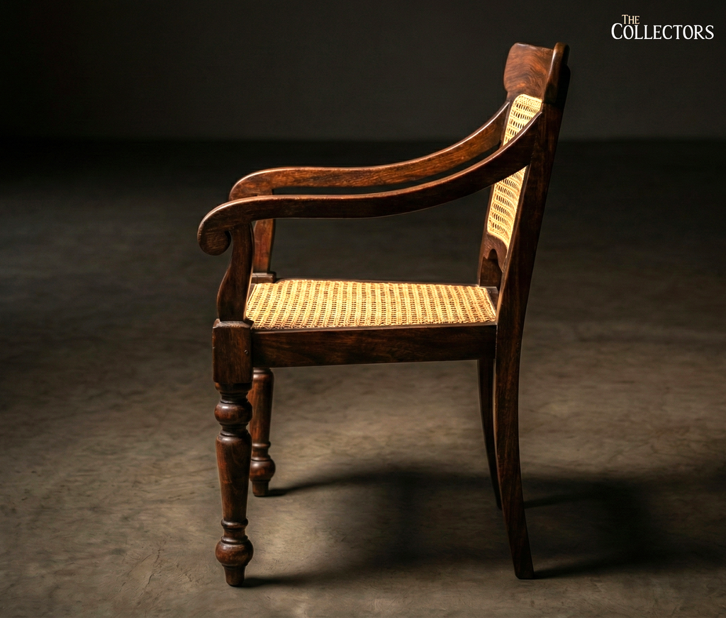 Calcutta Club's Teak Colonial Lounger