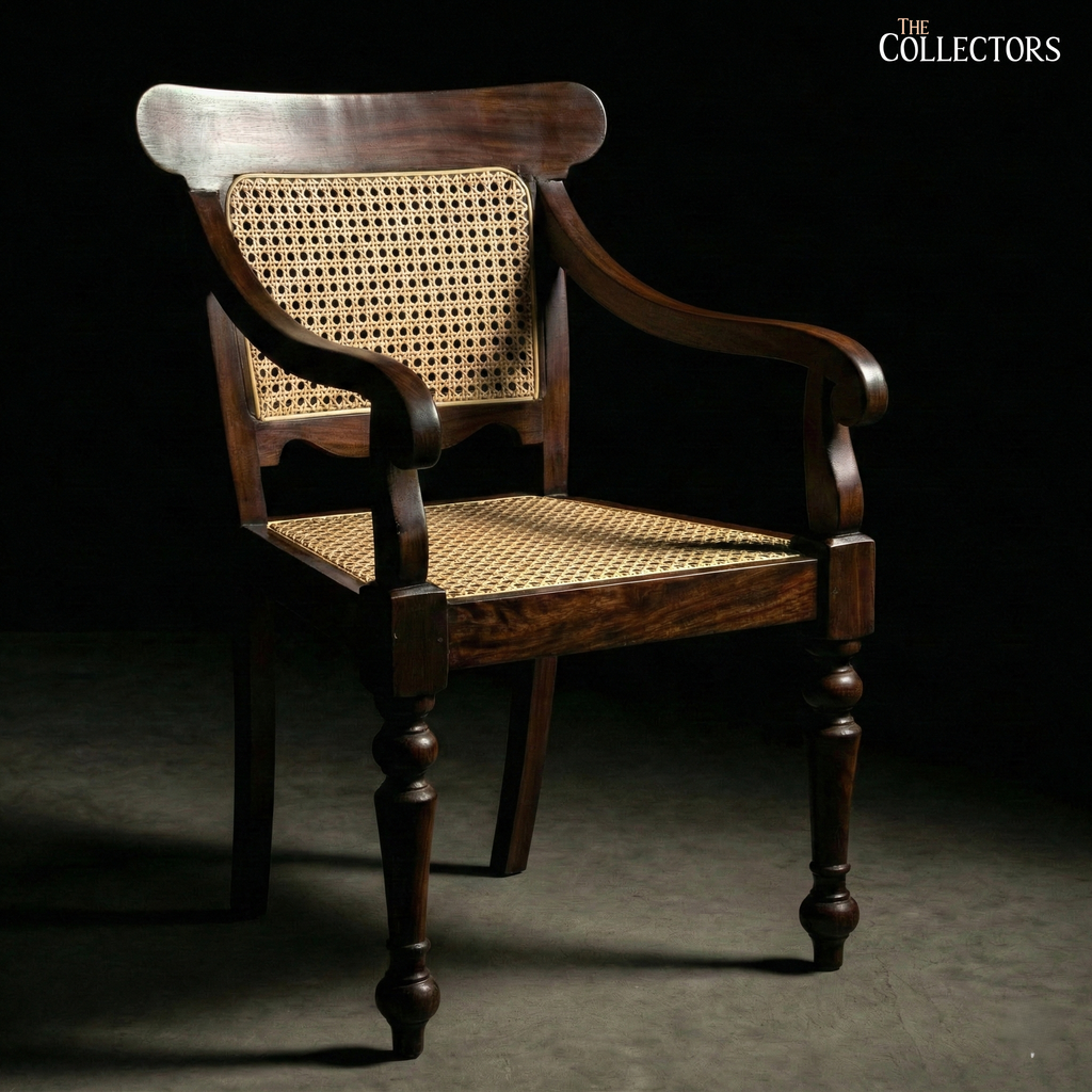 Calcutta Club's Teak Colonial Lounger