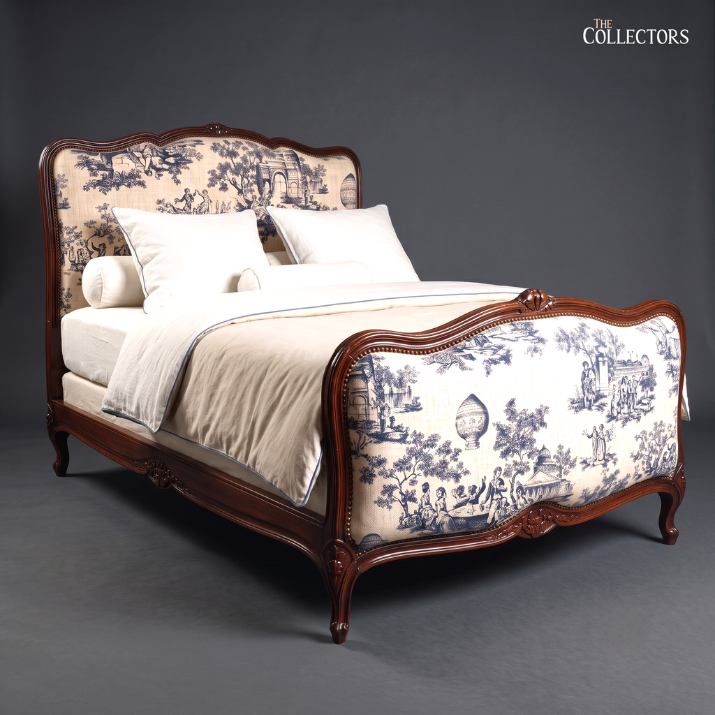 Château de Jouy - Louis XV Montgolfier Toile Bed