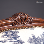 Château de Jouy - Louis XV Montgolfier Toile Bed
