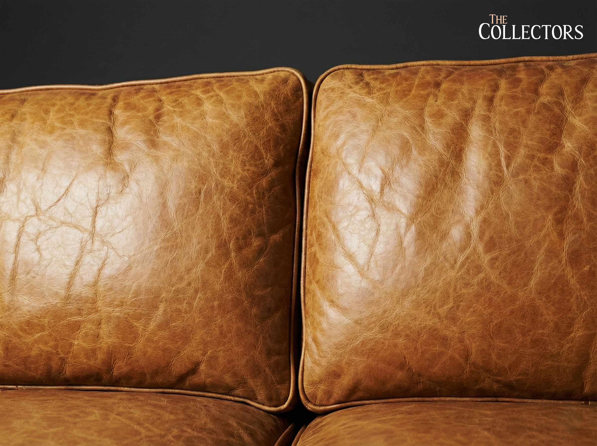 Østerbro Modernist Leather Sofa