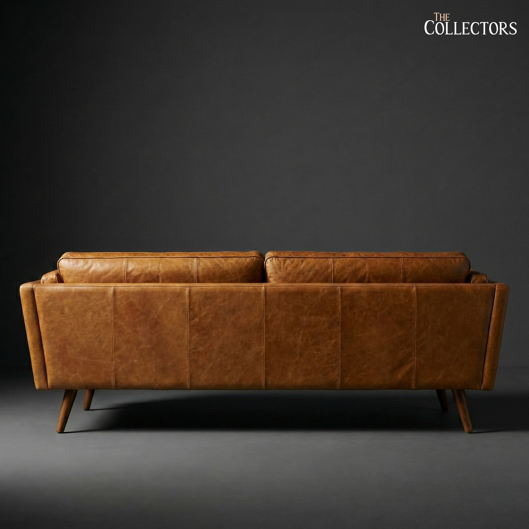 Østerbro Modernist Leather Sofa
