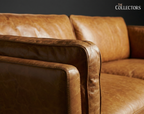 Østerbro Modernist Leather Sofa