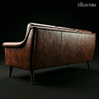 Frederiksberg Mid Century Modern Leather Sofa