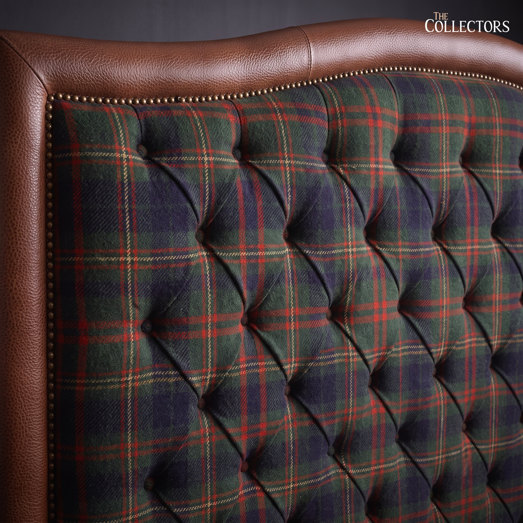 Glenmore Highland Tartan Chesterfield Bed