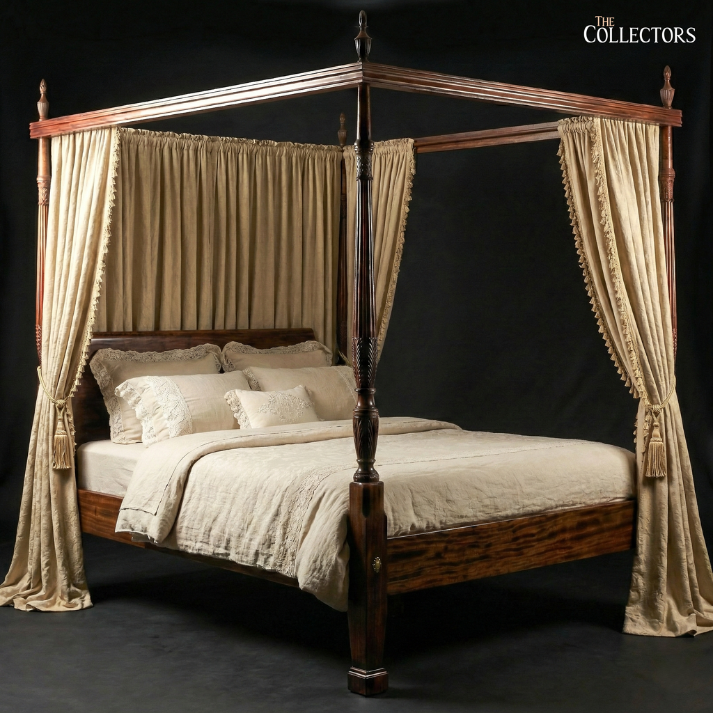 Imperial Campaign House Four Poster Bed
