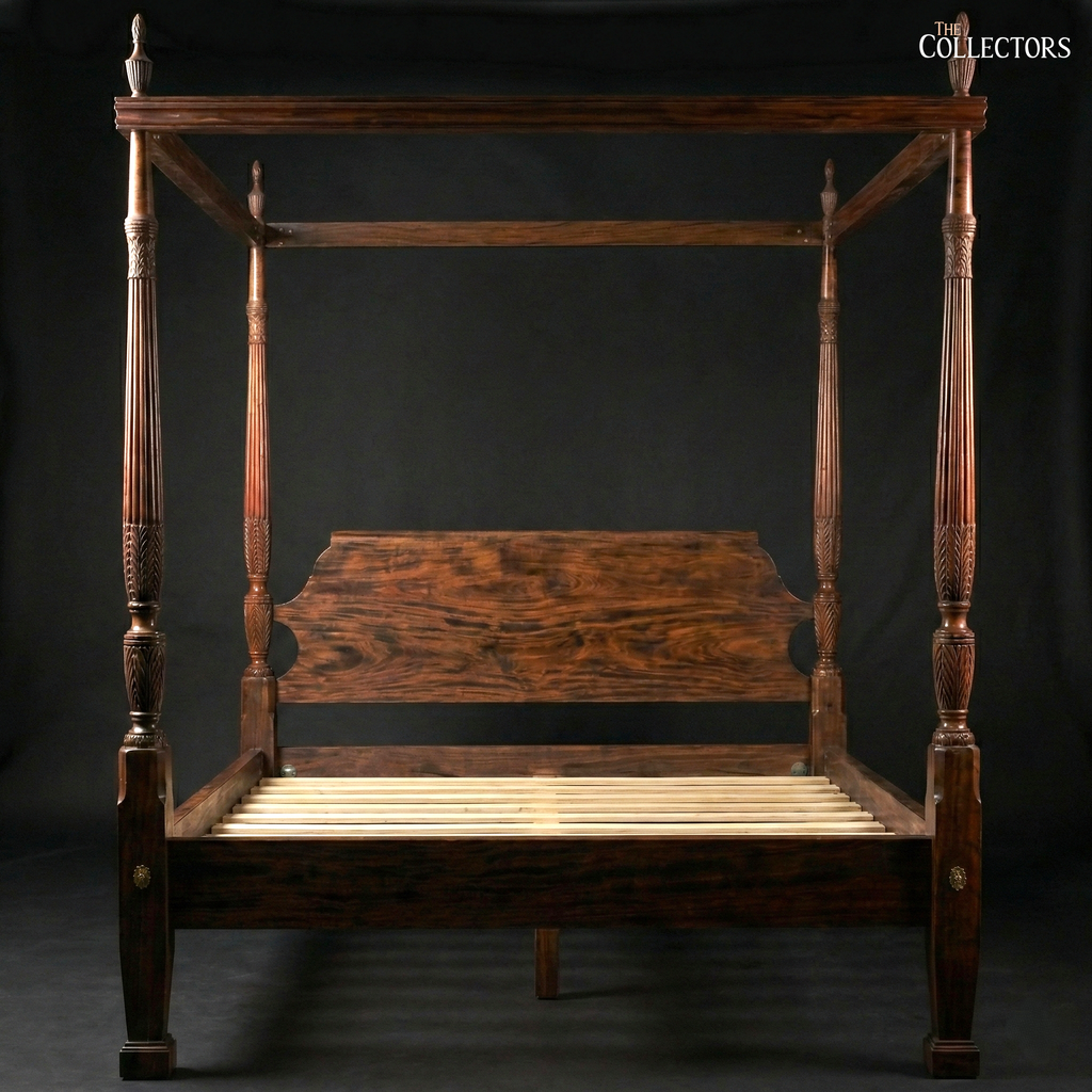 Imperial Campaign House Four Poster Bed
