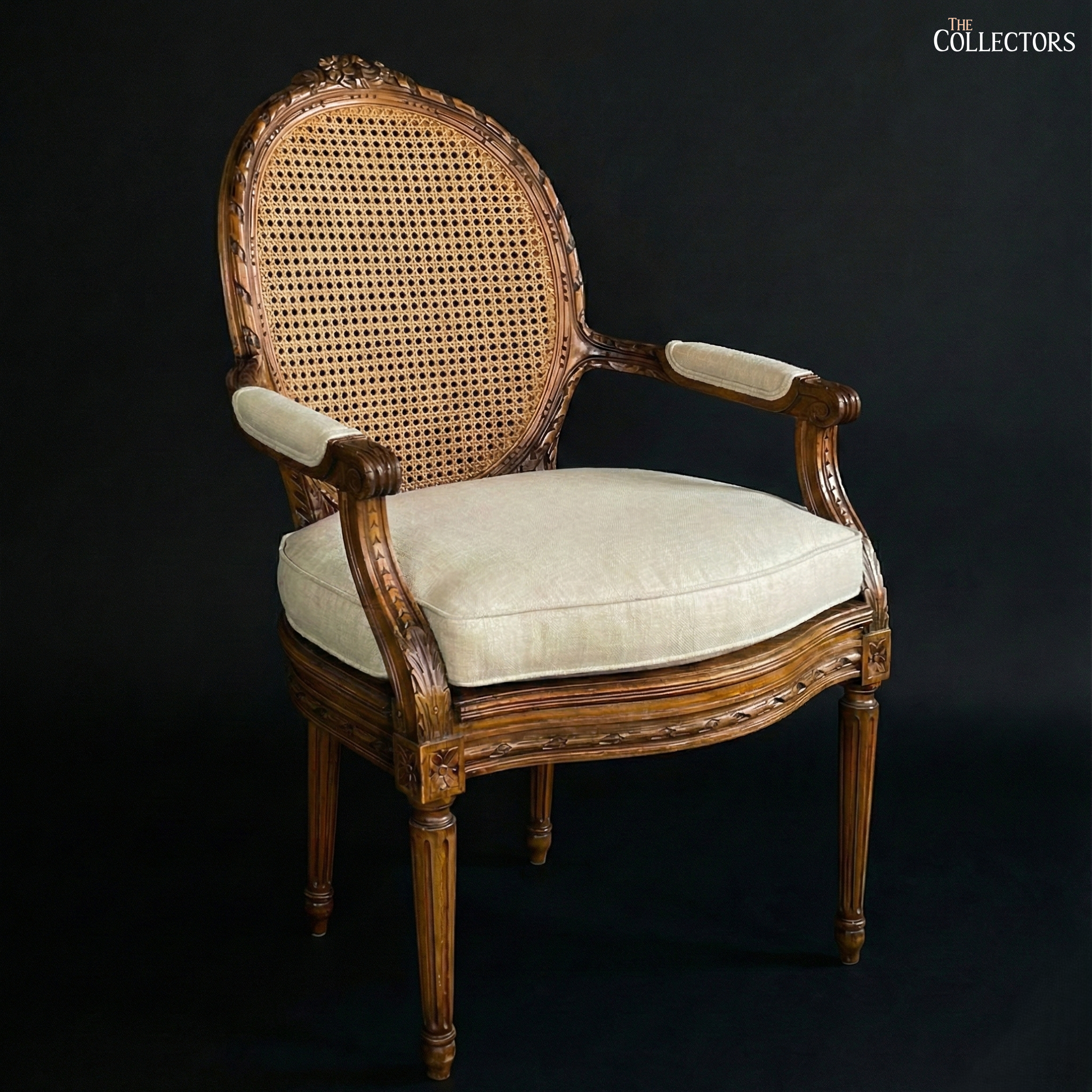 Le Fauteuil d’Orsay – The Parisian Cane-Back Salon Chair