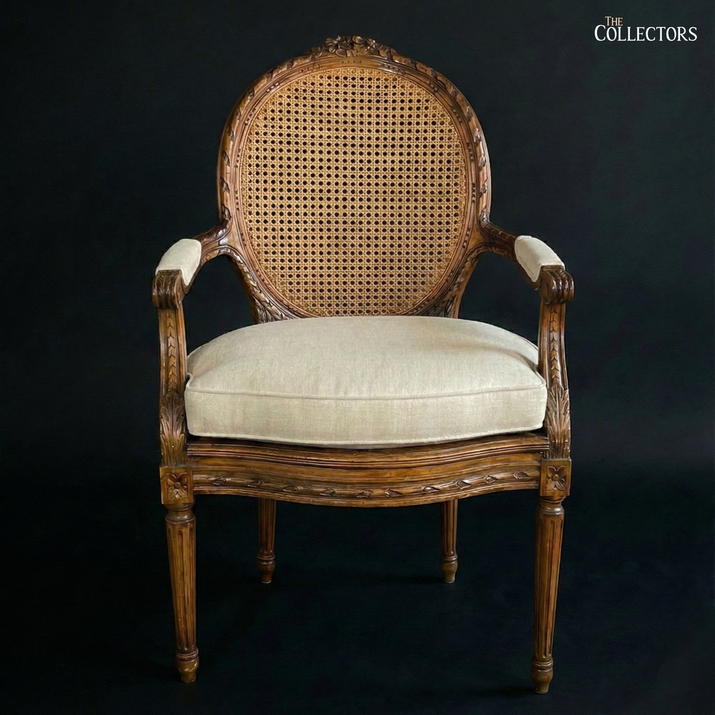 Le Fauteuil d’Orsay – The Parisian Cane-Back Salon Chair