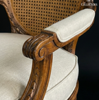 Le Fauteuil d’Orsay – The Parisian Cane-Back Salon Chair