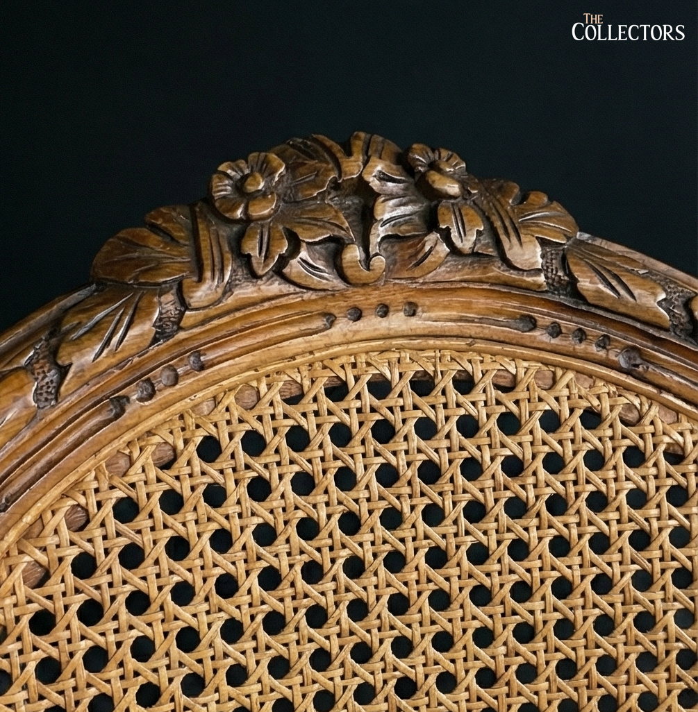 Le Fauteuil d’Orsay – The Parisian Cane-Back Salon Chair