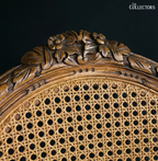 Le Fauteuil d’Orsay – The Parisian Cane-Back Salon Chair