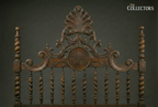 Lisbon Baroque Revival Spiral-Post Bed
