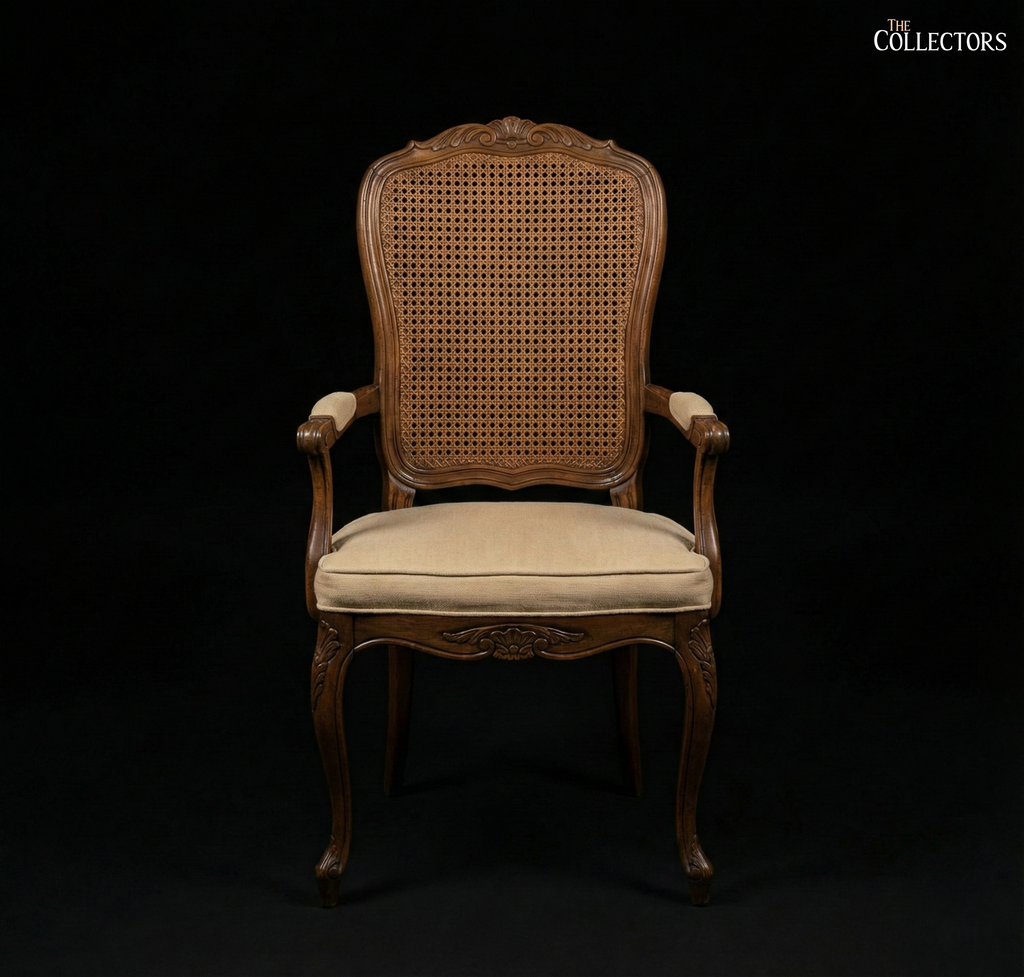 The Louis XV Provincial Cane-Back  Dining Ensemble