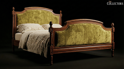 Louis XVI Salon Bed with Pomme de Pin Finials