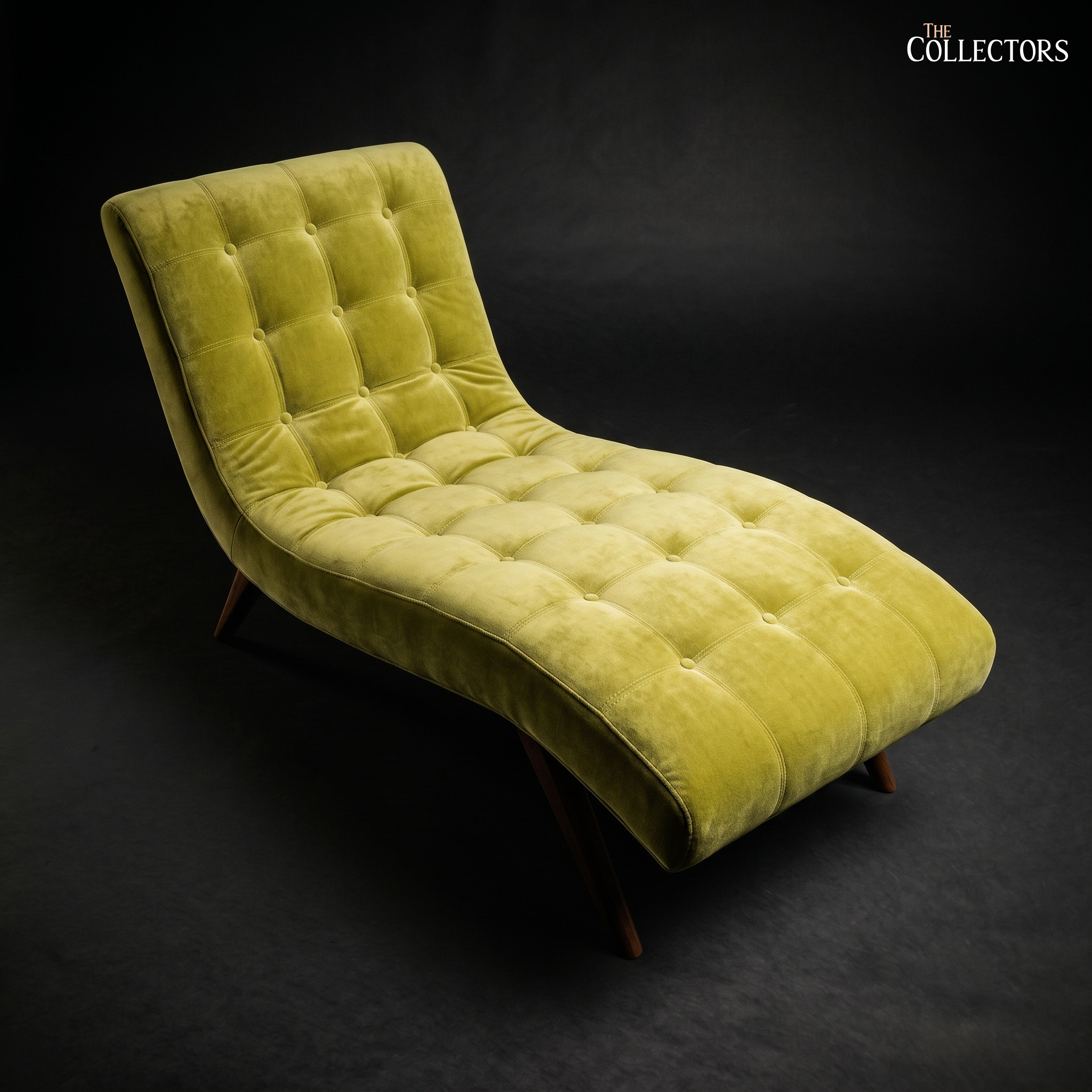 Luzerne Serpentine Wave Chaise