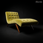 Luzerne Serpentine Wave Chaise