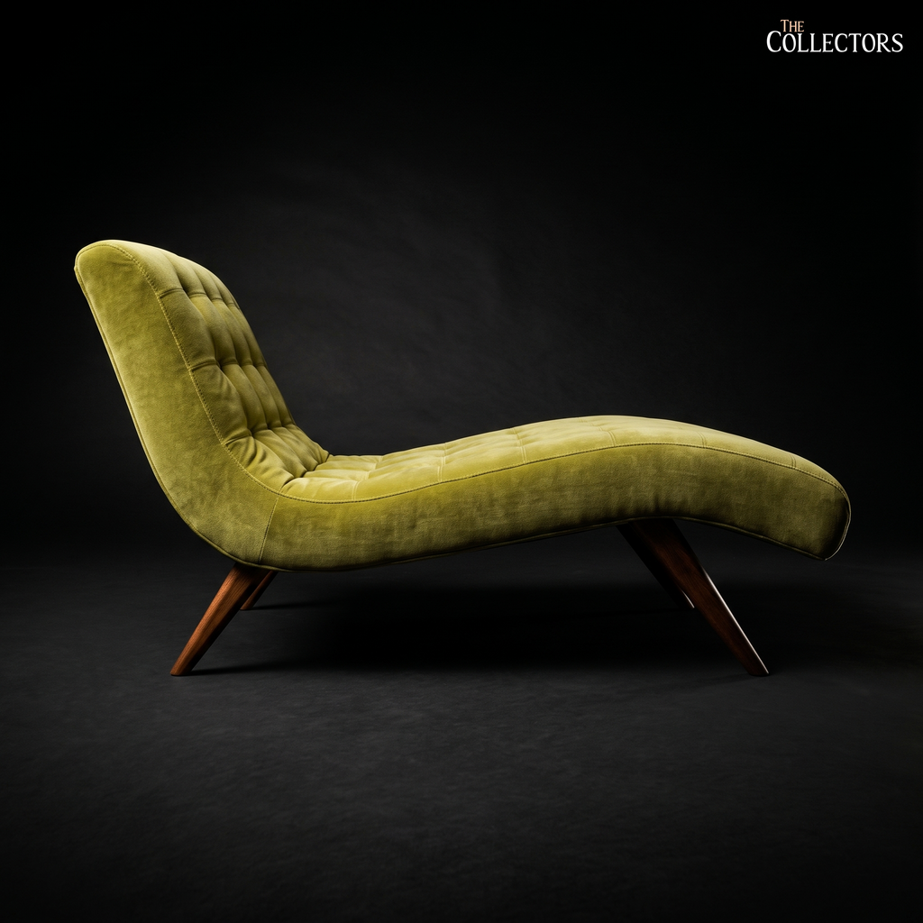 Luzerne Serpentine Wave Chaise