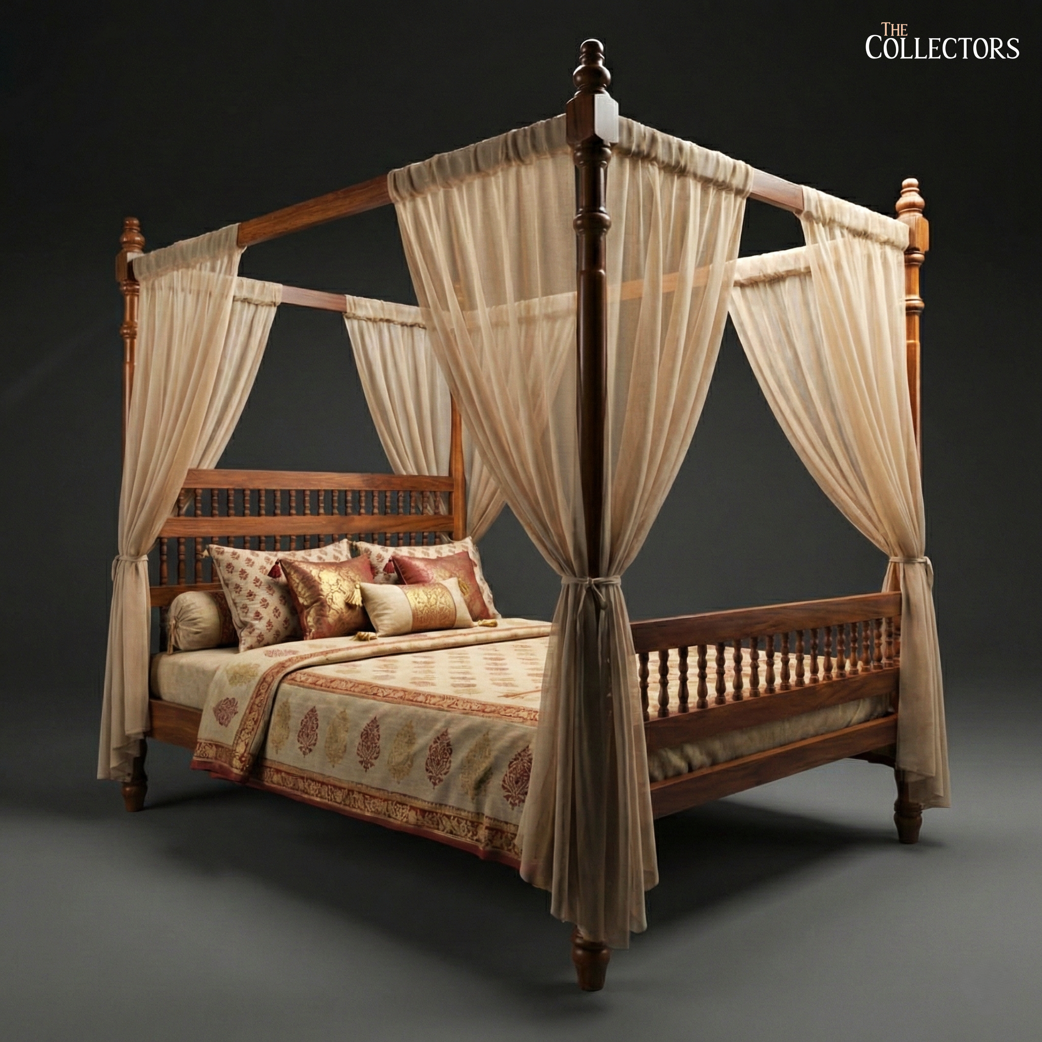 Malabar Residency House Four-Poster Bed