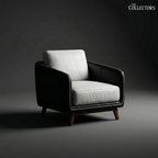 Manhattan Modernist Leather Sofa Ensemble