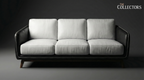 Manhattan Modernist Leather Sofa Ensemble