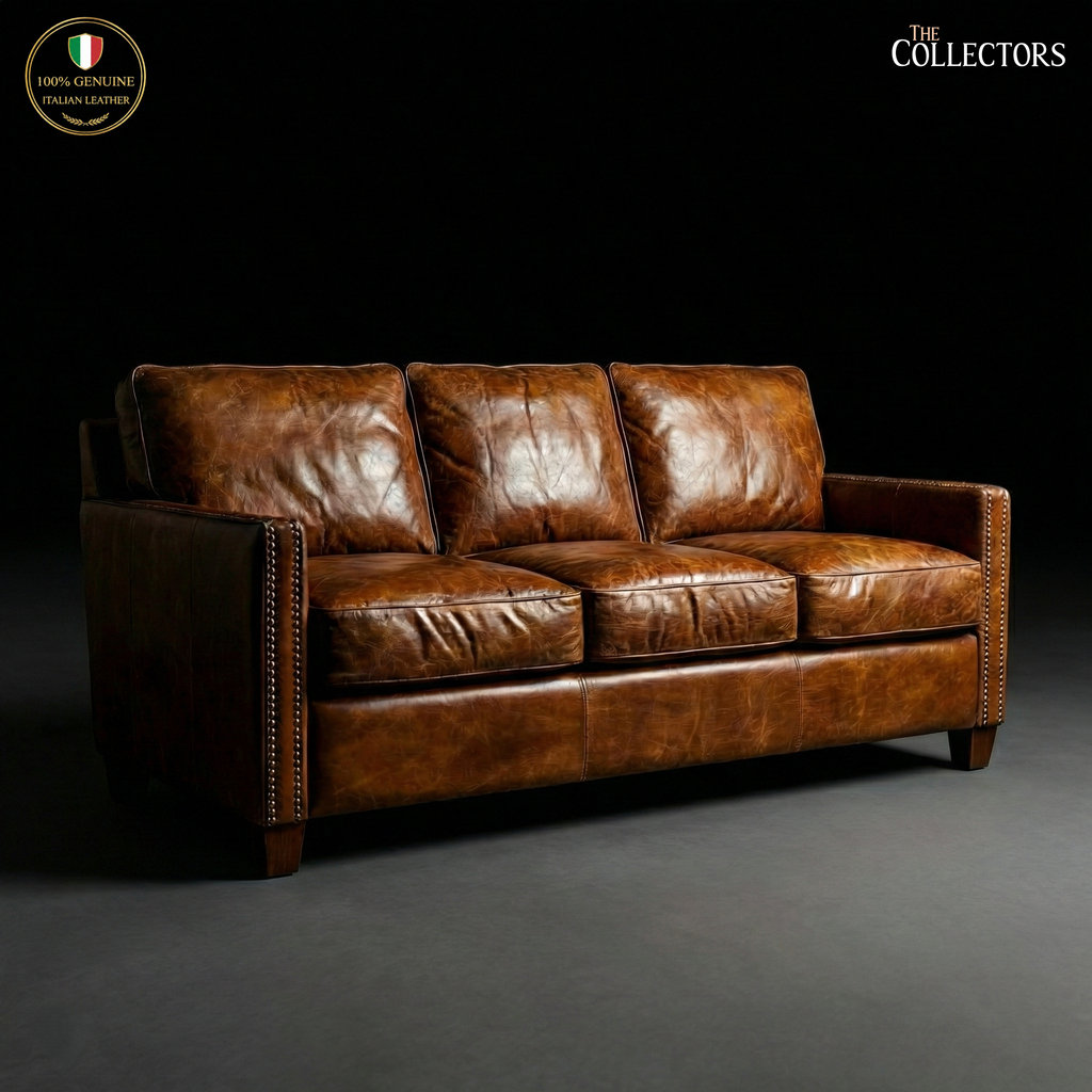 The Mayfair Club Leather Sofa
