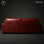 Oltrarno Atelier Modernist Leather Sofa