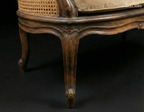 Provençal Cane Serenade - A Louis XV Sofa Set