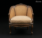 Provençal Cane Serenade - A Louis XV Sofa Set