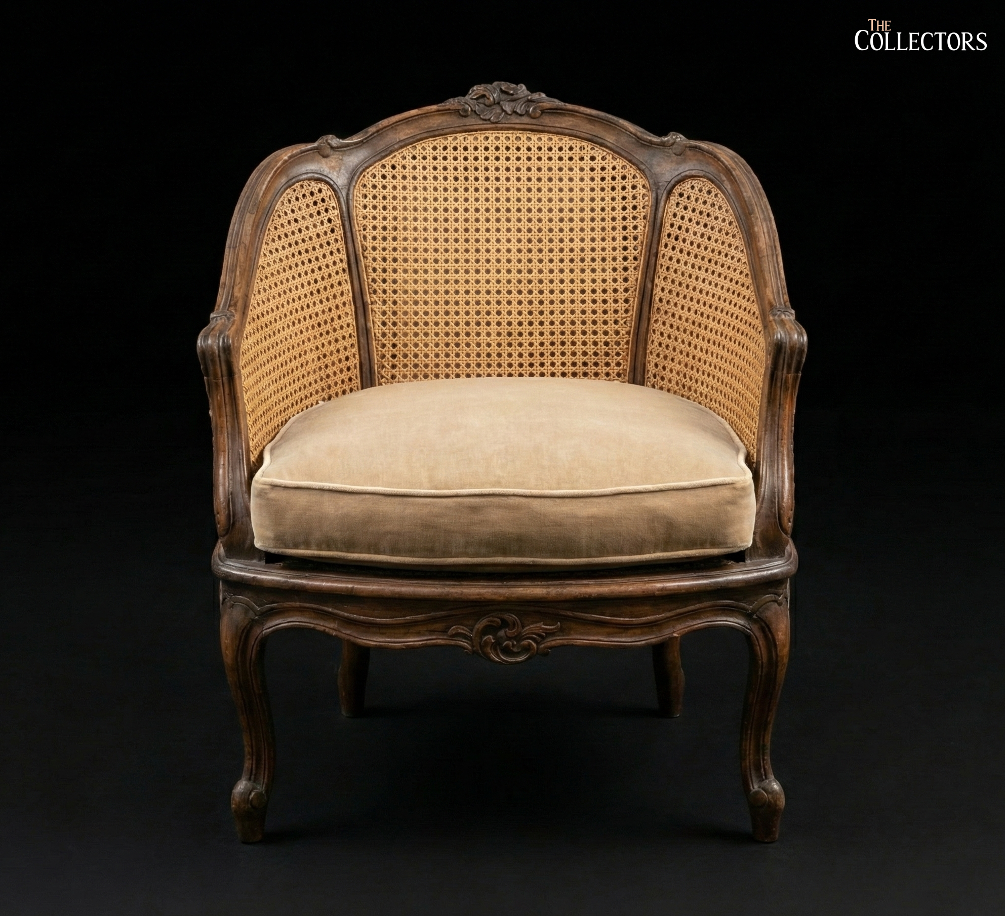 Provençal Cane Serenade - A Louis XV Sofa Set