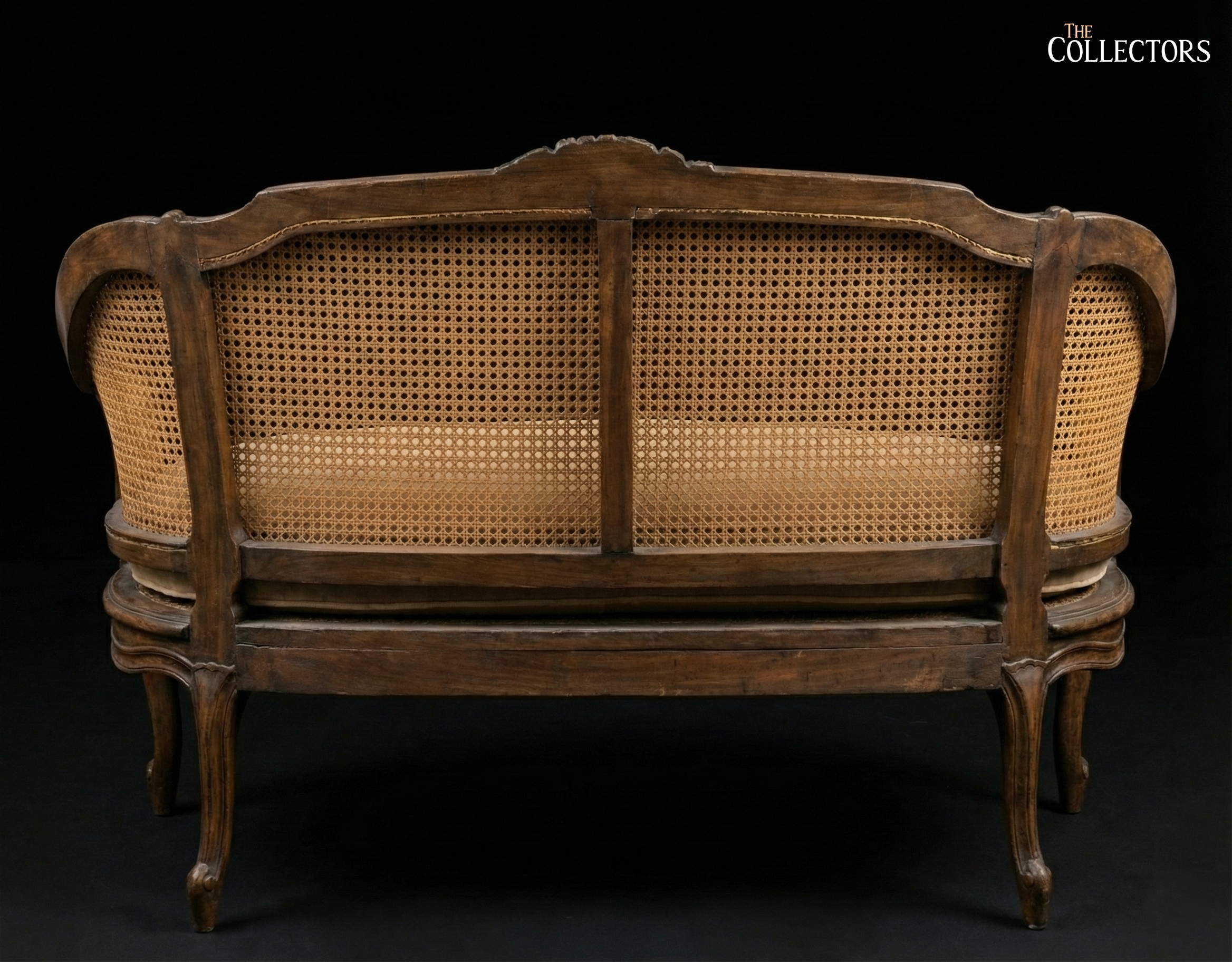 Provençal Cane Serenade - A Louis XV Sofa Set
