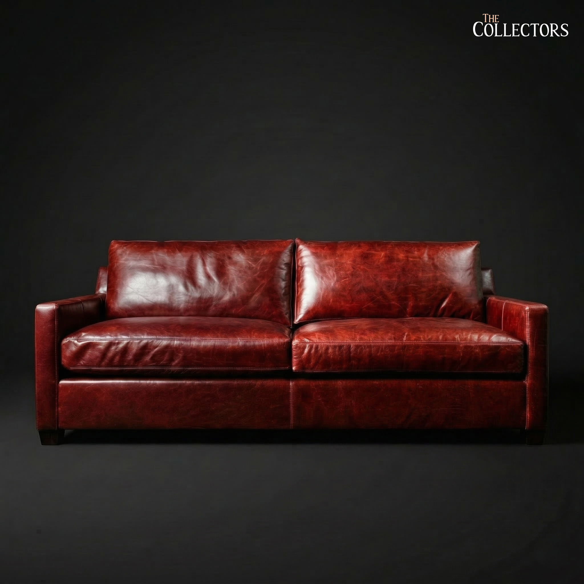 Oltrarno Atelier Modernist Leather Sofa