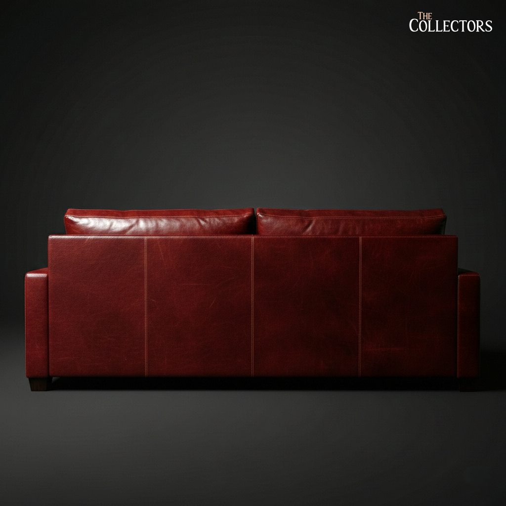 Oltrarno Atelier Modernist Leather Sofa