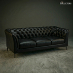 St. James’s Club Modernist Chesterfield Sofa Set