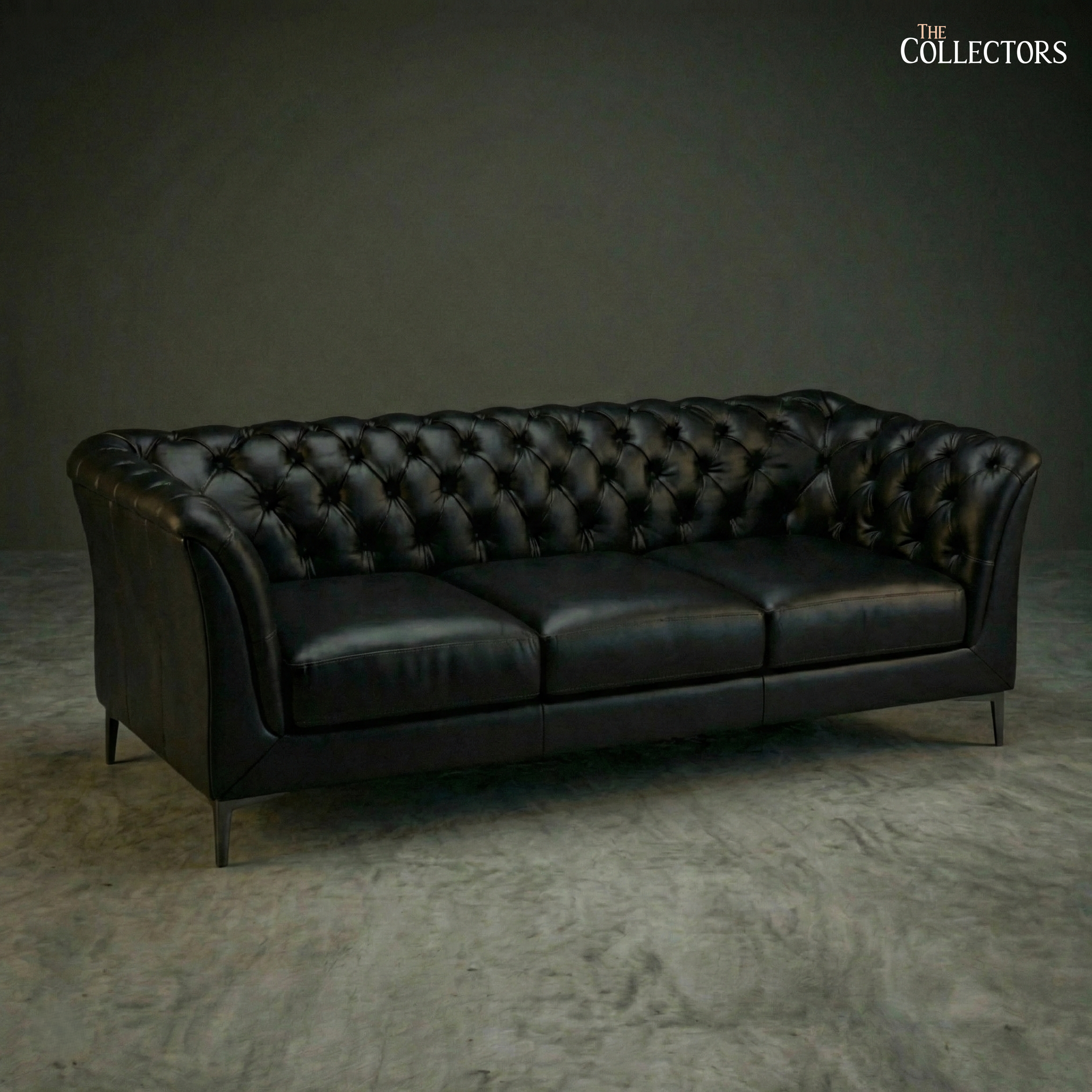 St. James’s Club Modernist Chesterfield Sofa Set