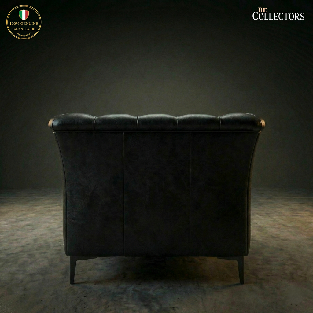 St. James’s Club Modernist Chesterfield Sofa Set