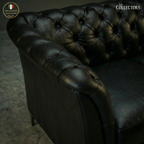 St. James’s Club Modernist Chesterfield Sofa Set