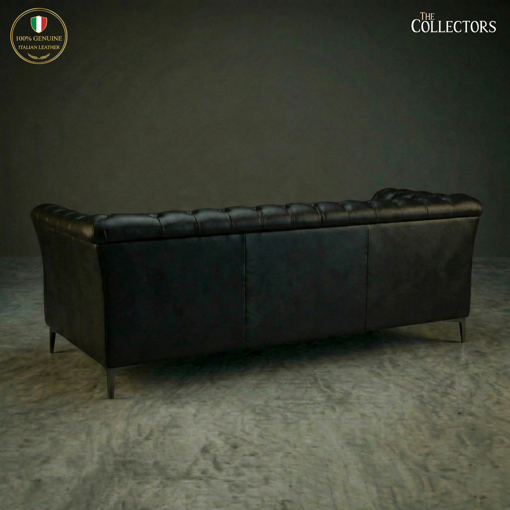 St. James’s Club Modernist Chesterfield Sofa Set