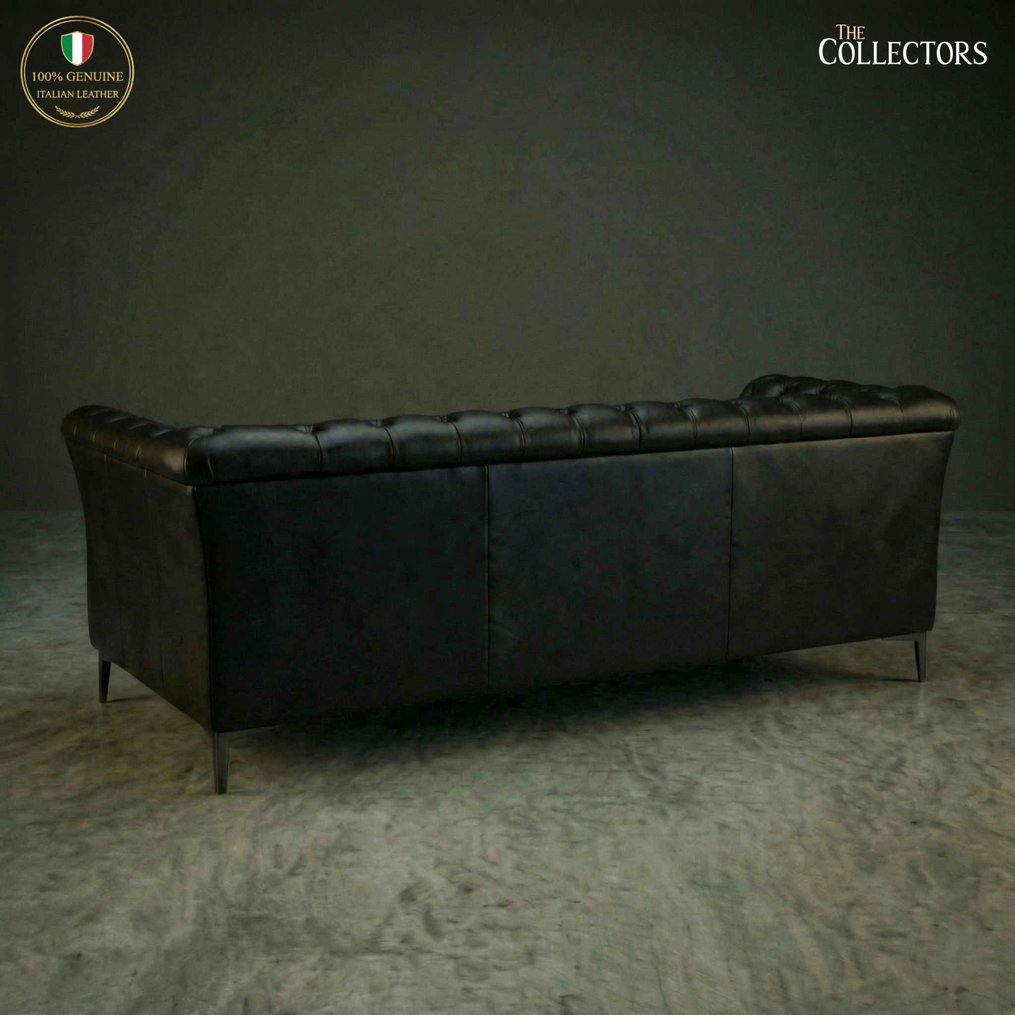 St. James’s Club Modernist Chesterfield Sofa Set