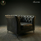 St. James’s Club Modernist Chesterfield Sofa Set